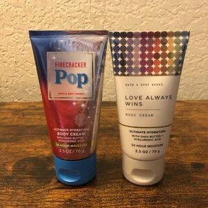 Bath & Body Works Body Cream Bundle 2.5 oz/70 g
